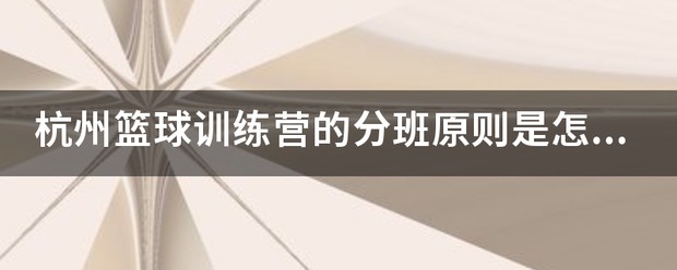 杭州 篮球训练